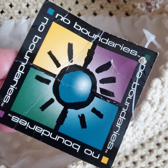 VTG Early Y2k Rope Crochet Over The Shoulder Bag by No Boundaries - Picture 4 of 4